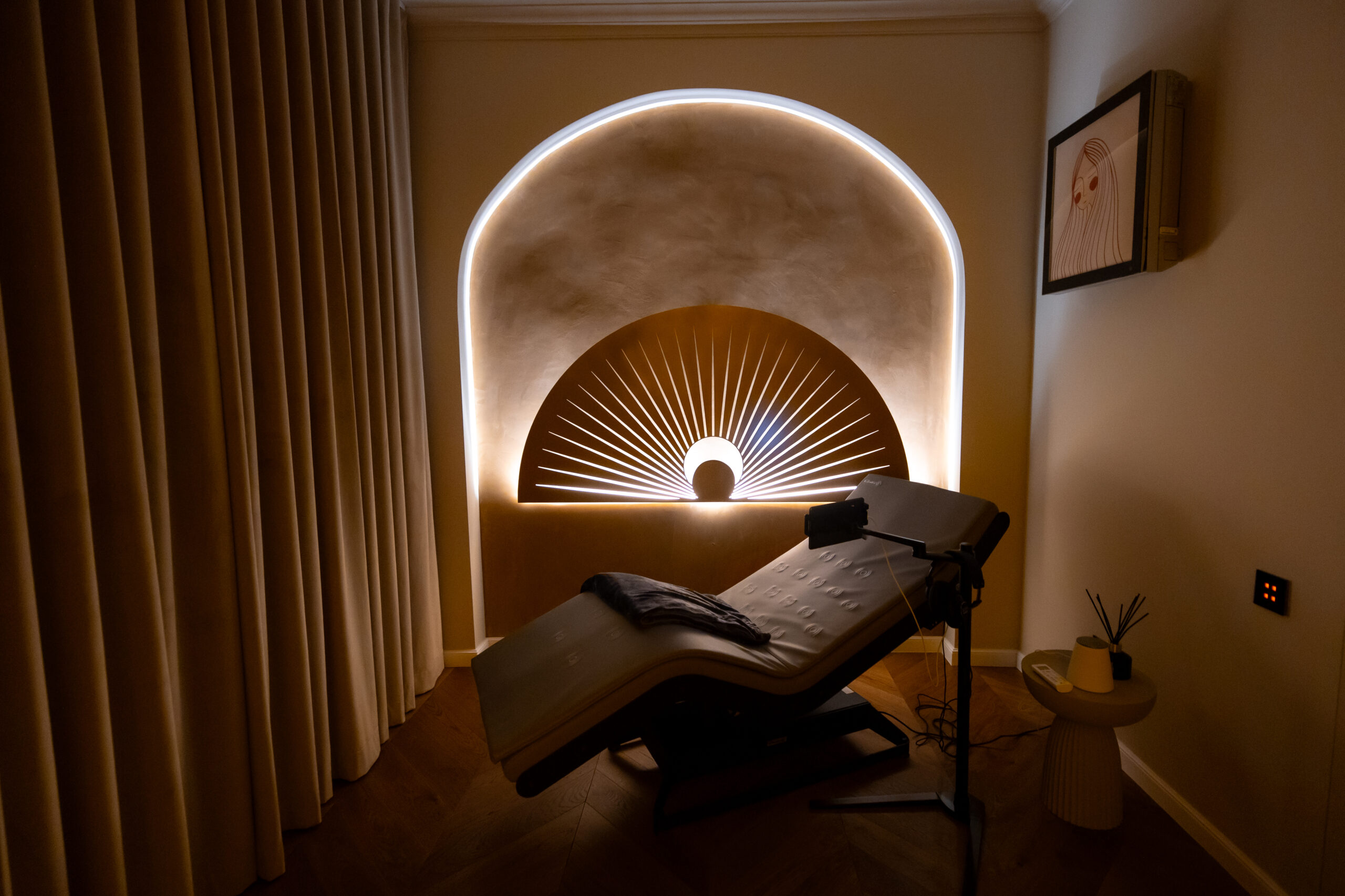 Camera de Foc — sală de tratament la The Elements Luxury Boutique Spa, București
